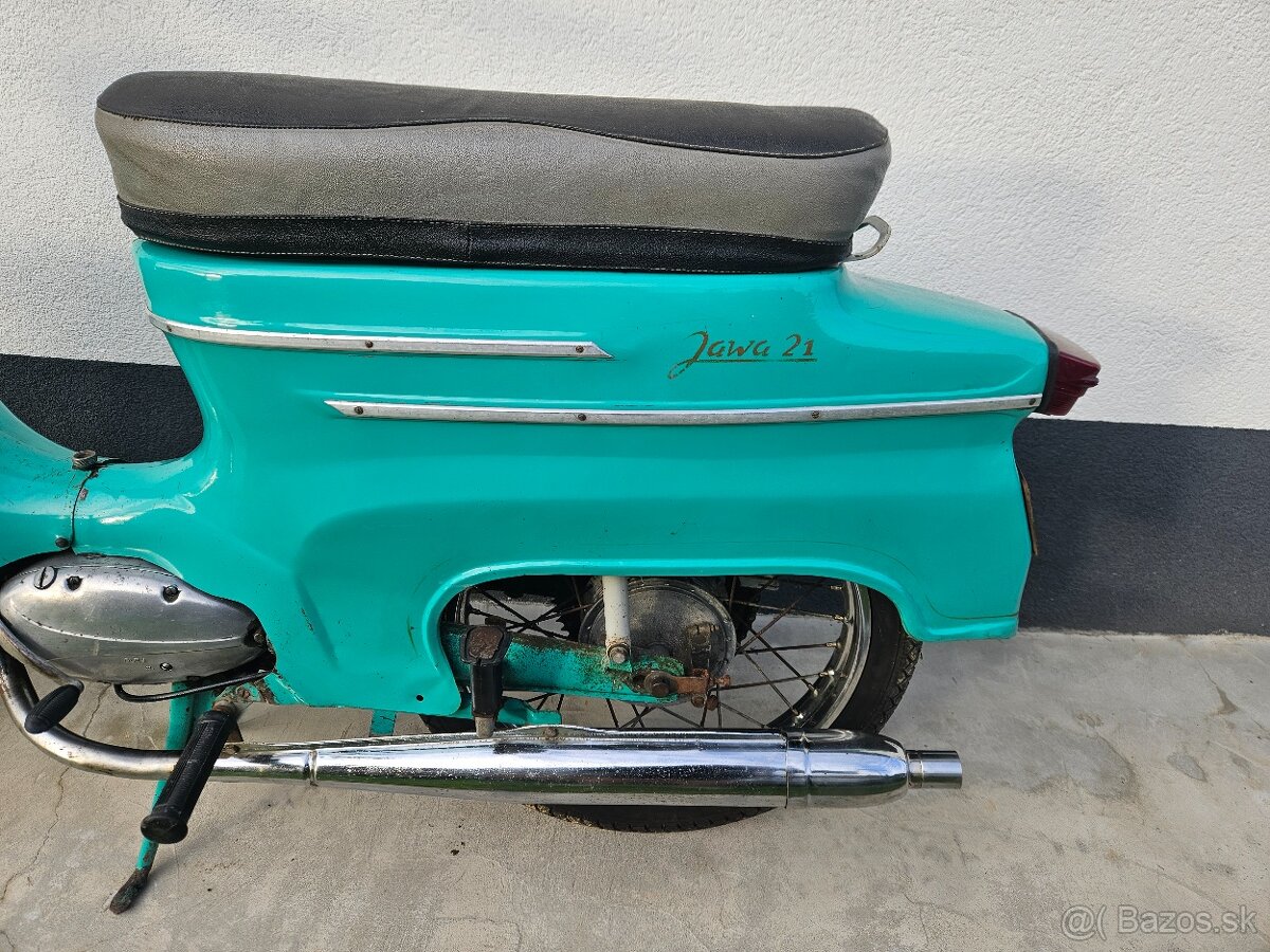 Jawa pionier 21 pôvodný stav rok 1971 - 8