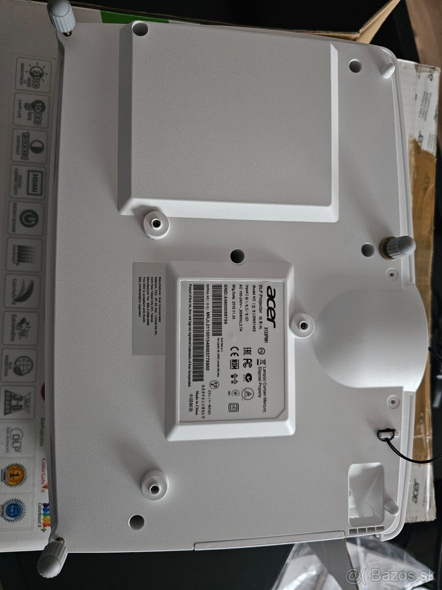 Projektor ACER X133PWH DLP - 8
