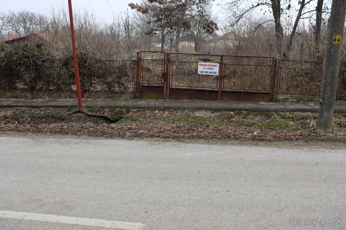 Predám stavebné pozemky v obci Belá pri Štúrove - 8