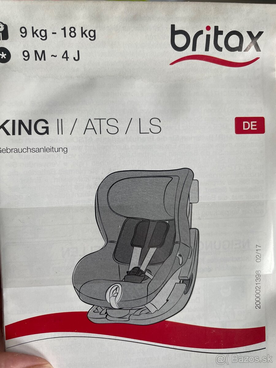 Britax Romer King 2 - 8