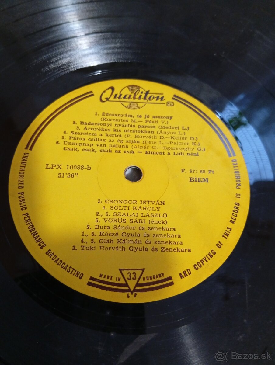 Predám maďarské LP platne - 8