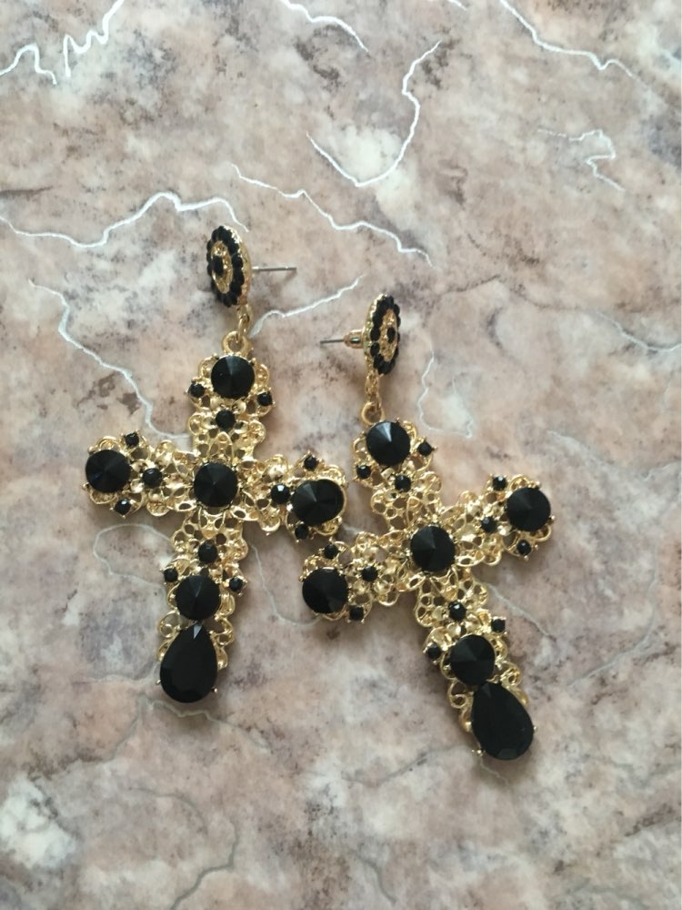 Náušnice kríže - 8