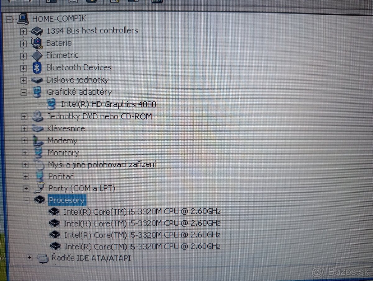 HP elitebook 8470p / 4gb ram / Intel core i5 / Windows XP - 8