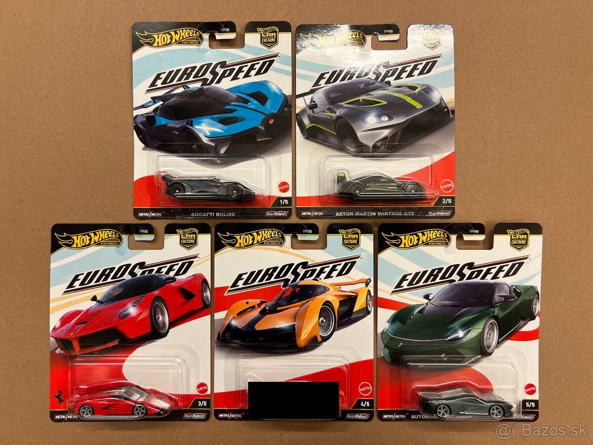 Hot Wheels Premium - Set - 8