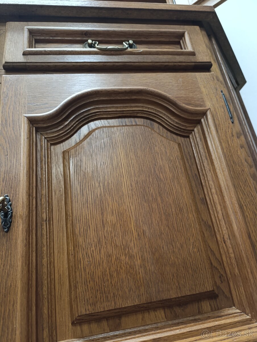 Rustikální kredenc, příborník, nábytek z masívu - 8