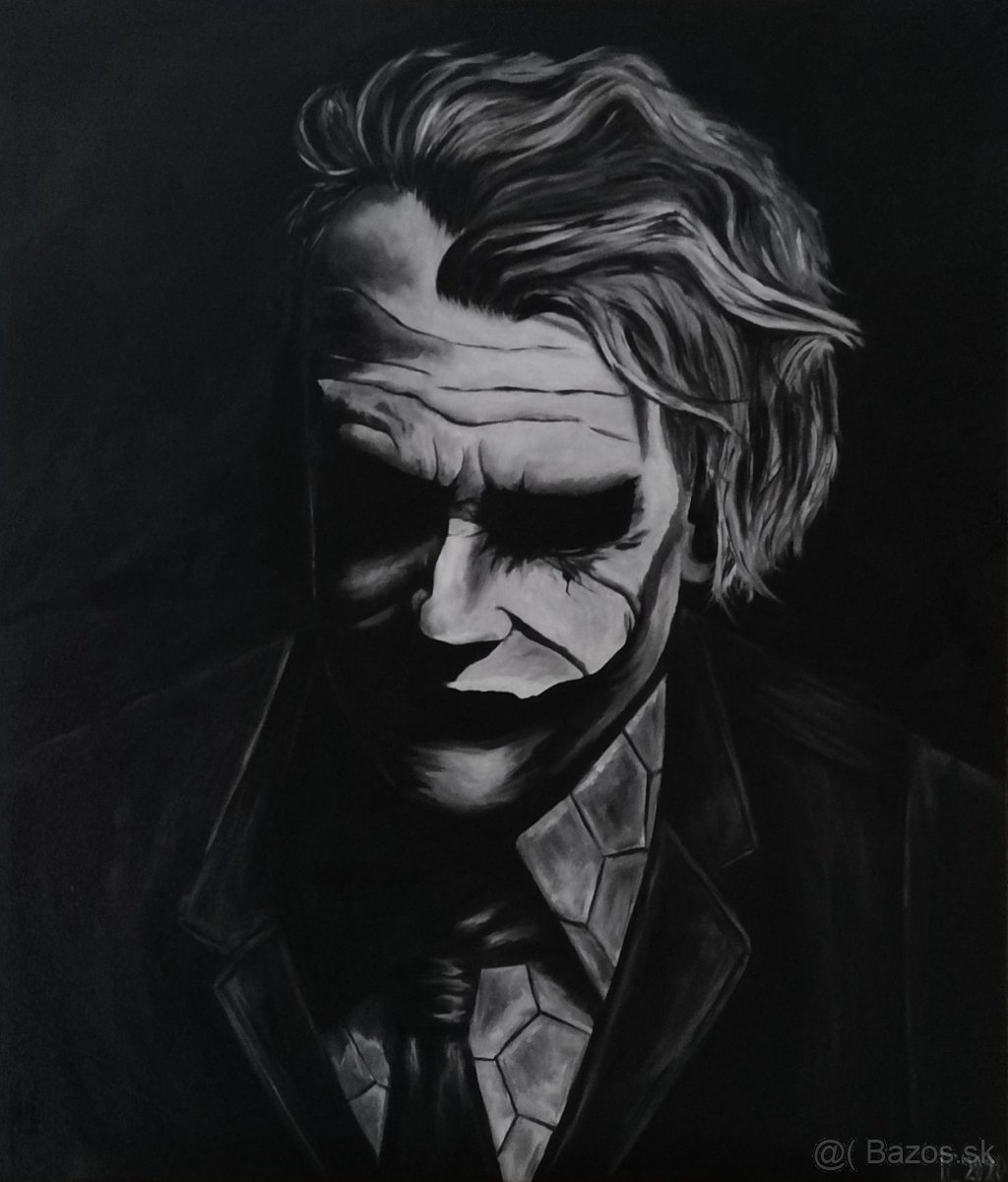 Ručne maľovaný obraz - olejomaľba - portrét - 8