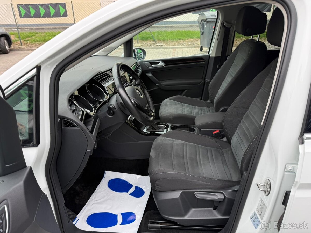 ► VW TOURAN 2,0 TDI - 140 kW, APPLECAR, PARK. SENZORY ◄ - 8