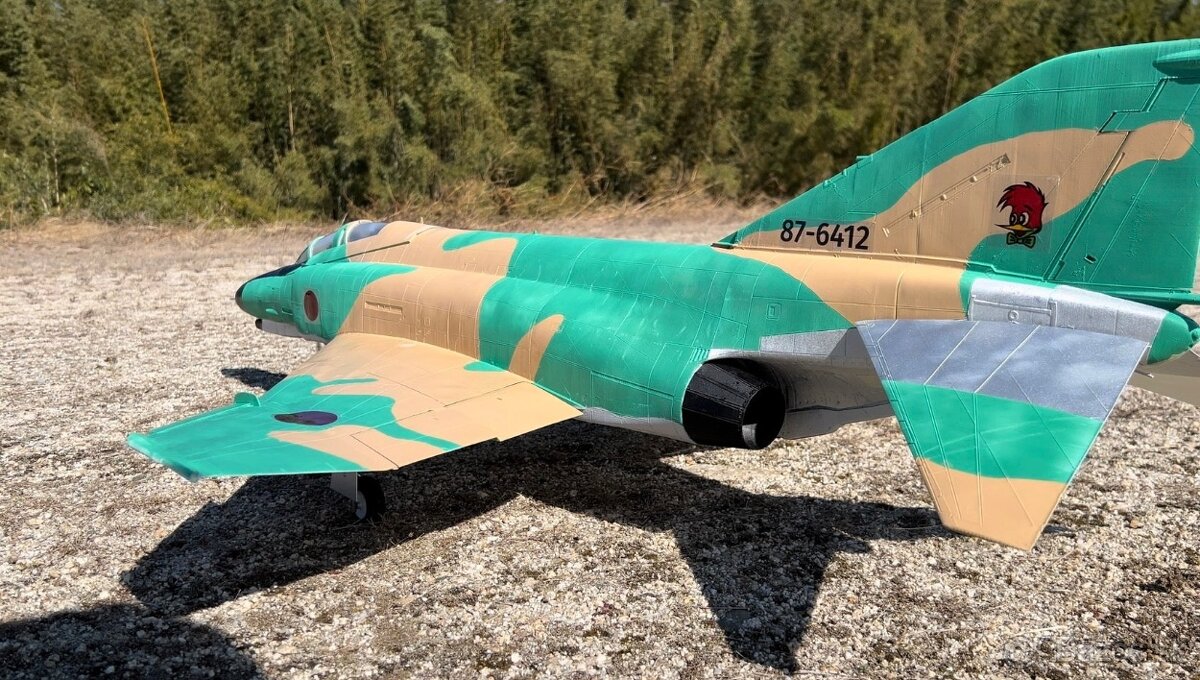 F-4E Phantom II ,RC lietadlo - 8