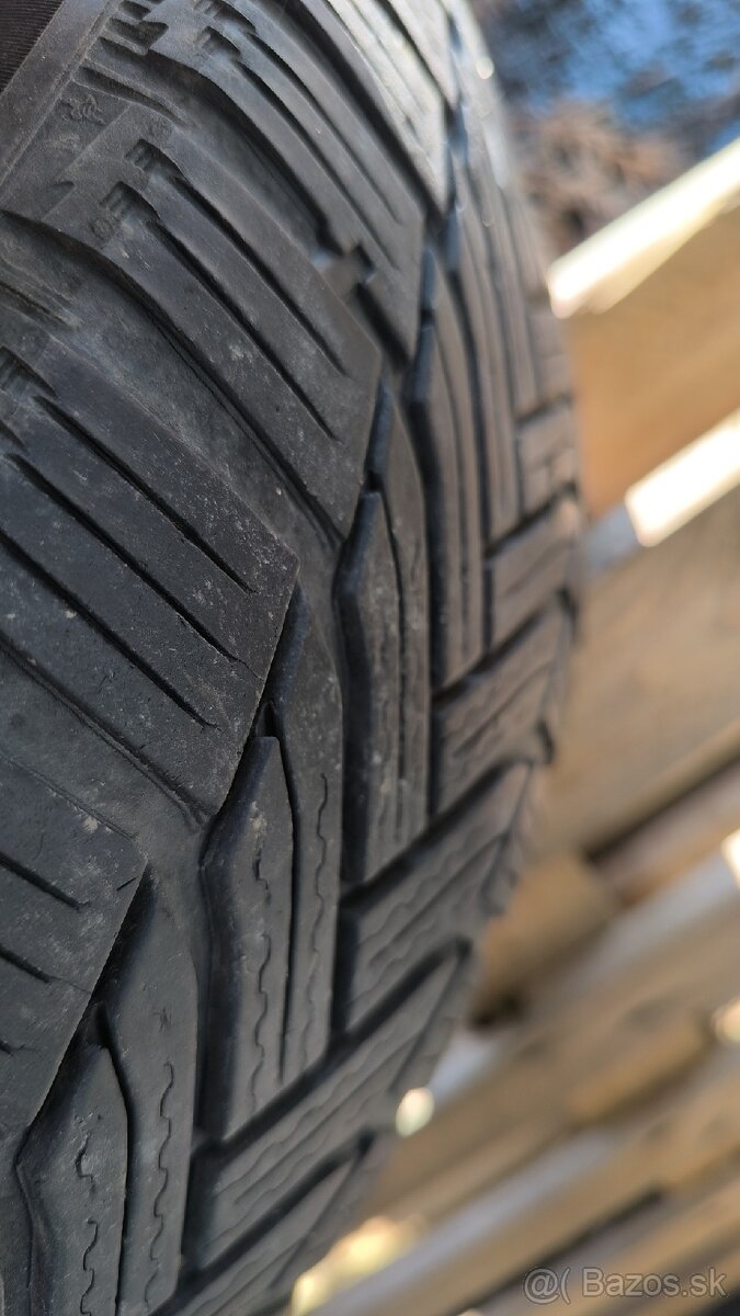 VW - 2x disk 6Jx15, 2x zimné pneu 195/65 R15 - 8