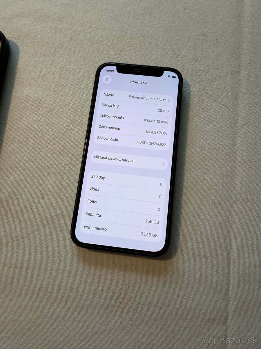 IPHONE 12 MINI 256GB - 8