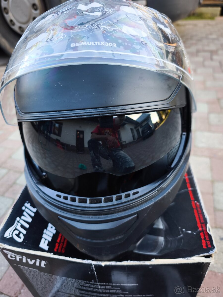 Výklopná prilba/ helma - 8