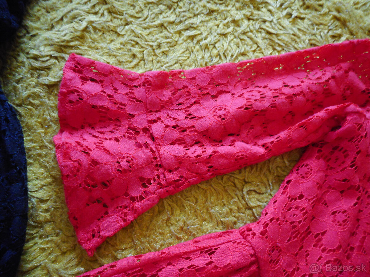 2x dievčenské čipkované atočky 152cm - 8