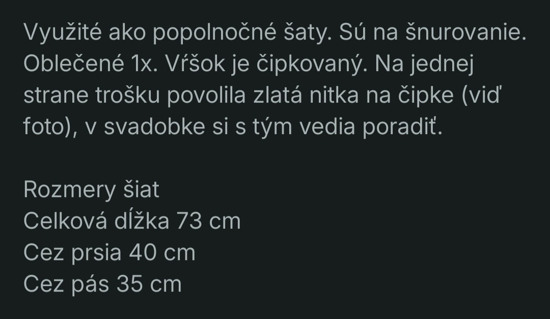 Krátke šaty - 8