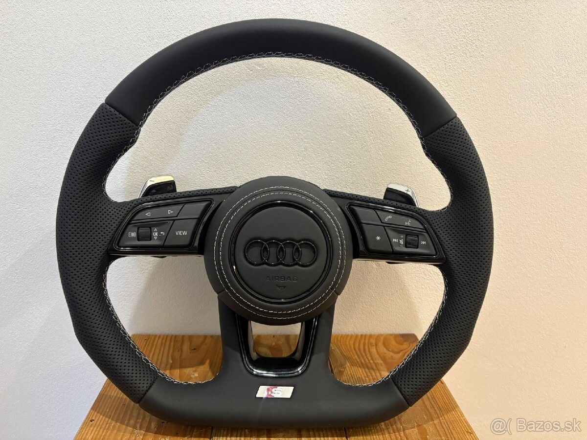 AUDI S-kovy VOLANT MULTIFUNKCNY S PÁDLAMI - 8