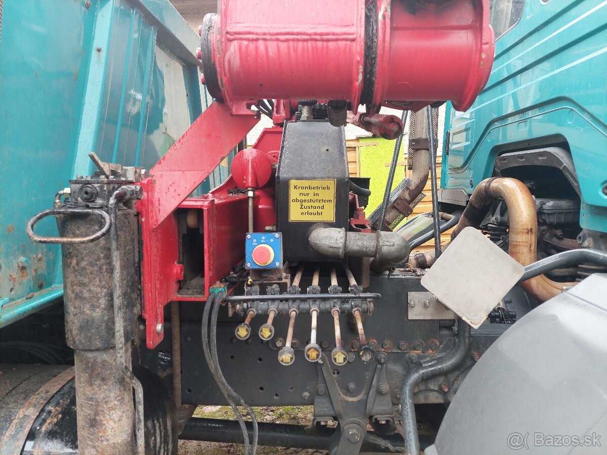 Mercedes Atego 1828 4x4 vyklapač +hyd. ruka, odpočet DPH - 8