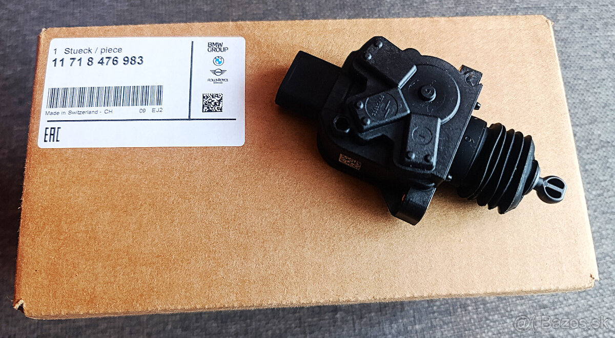 nastavovací motorček klapky chladiča AGR na BMW - 8