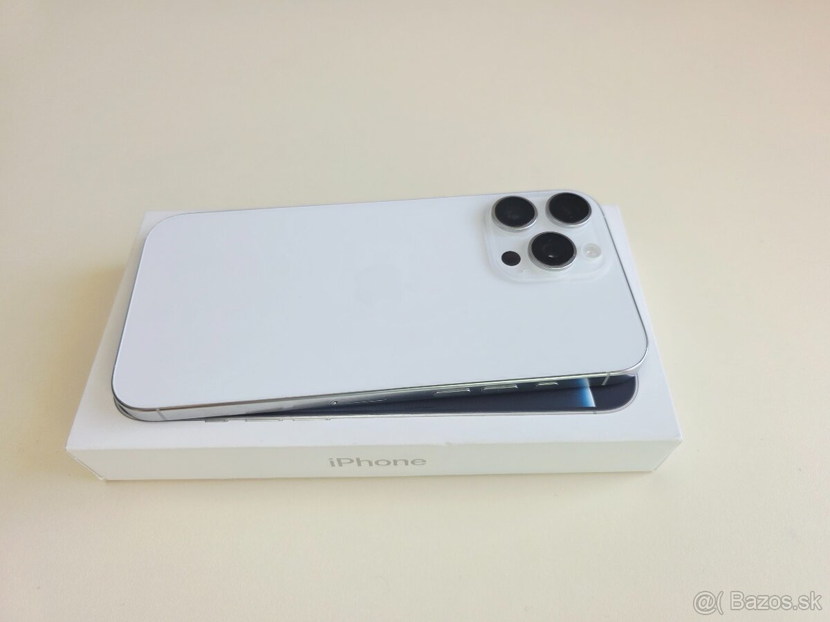 Apple iPhone 16 Pro Max 256GB WHITE ,Záruka - 8