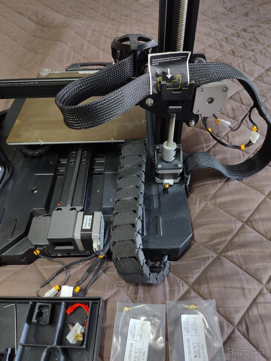 Predám 3D tlačiareň Creality Ender 3 S1 Pro + úpravy a prísl - 8