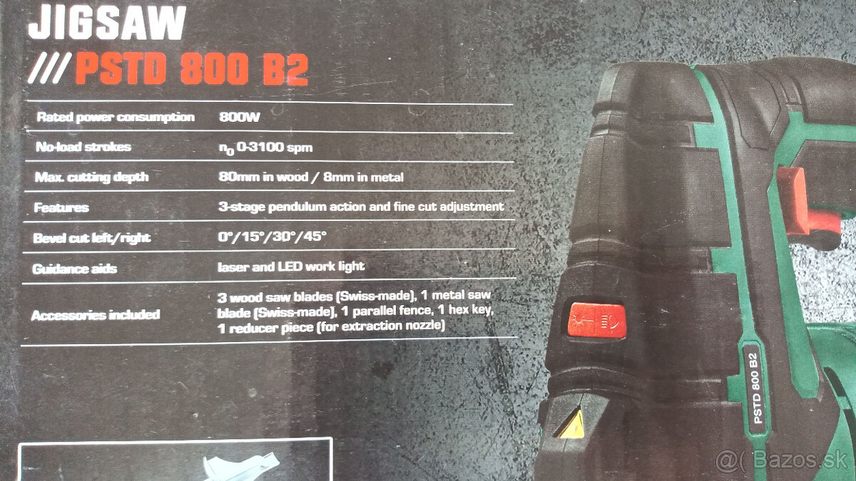 Priamočiara píla Parkside - 8