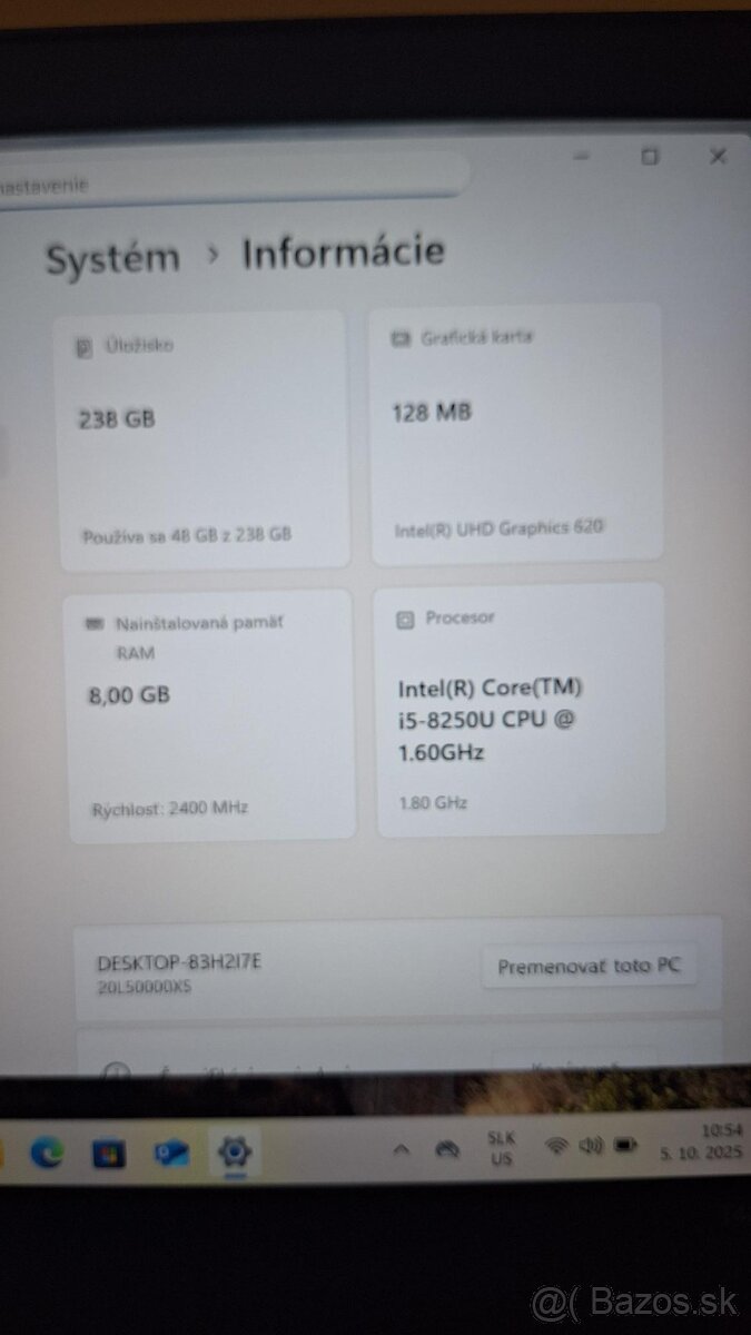 Lenovo ThinkPad T480 - 8