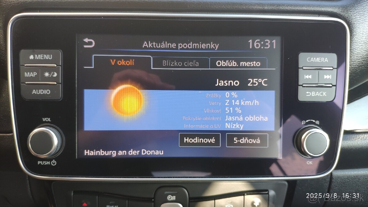 Nissan LEAF 03/2022, v záruke, 34.095km. TOP stav. - 8