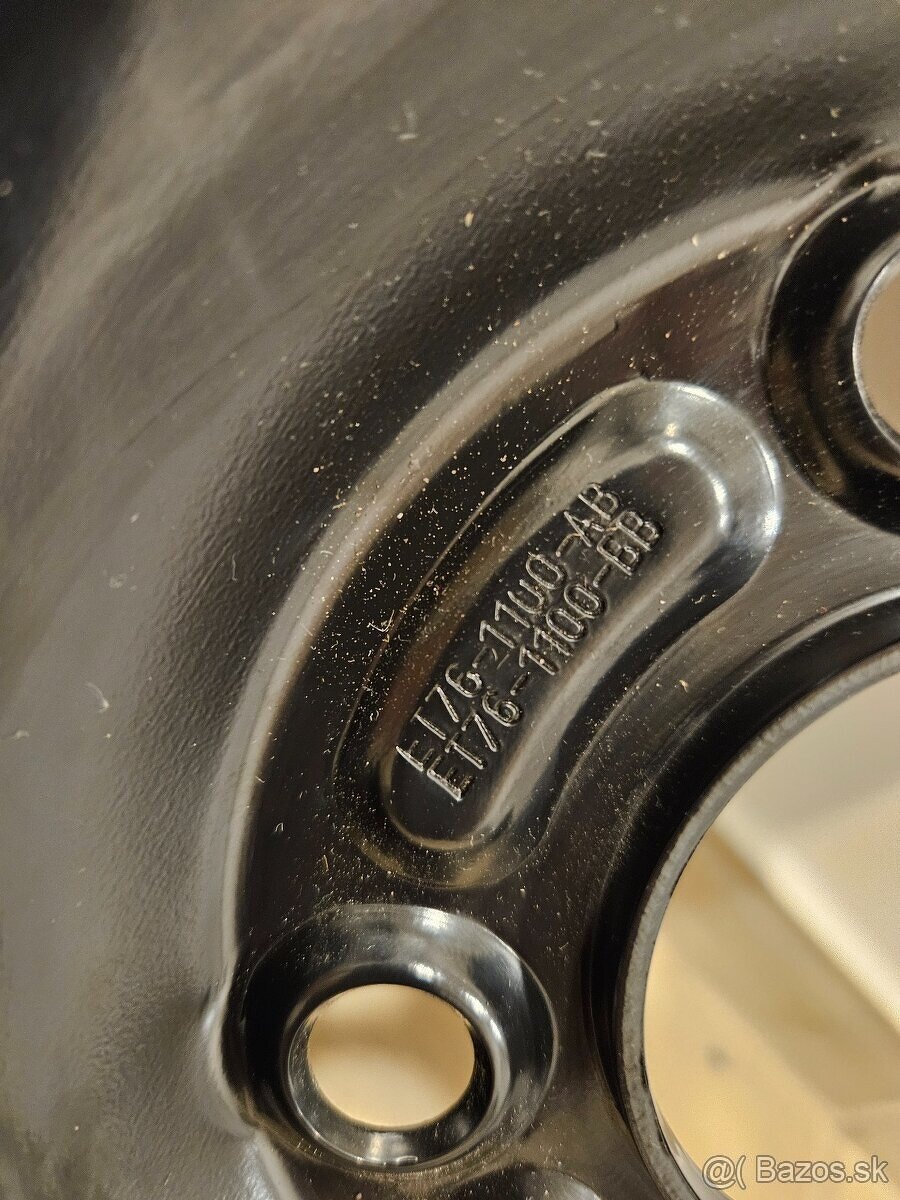 Nové, originálne plechové disky + senzory FORD - 4x108 R15 - 8