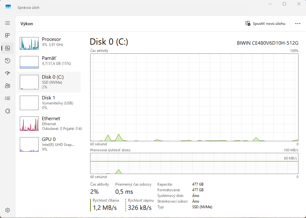 Mini PC Intel Core i3-1115G4 - 8