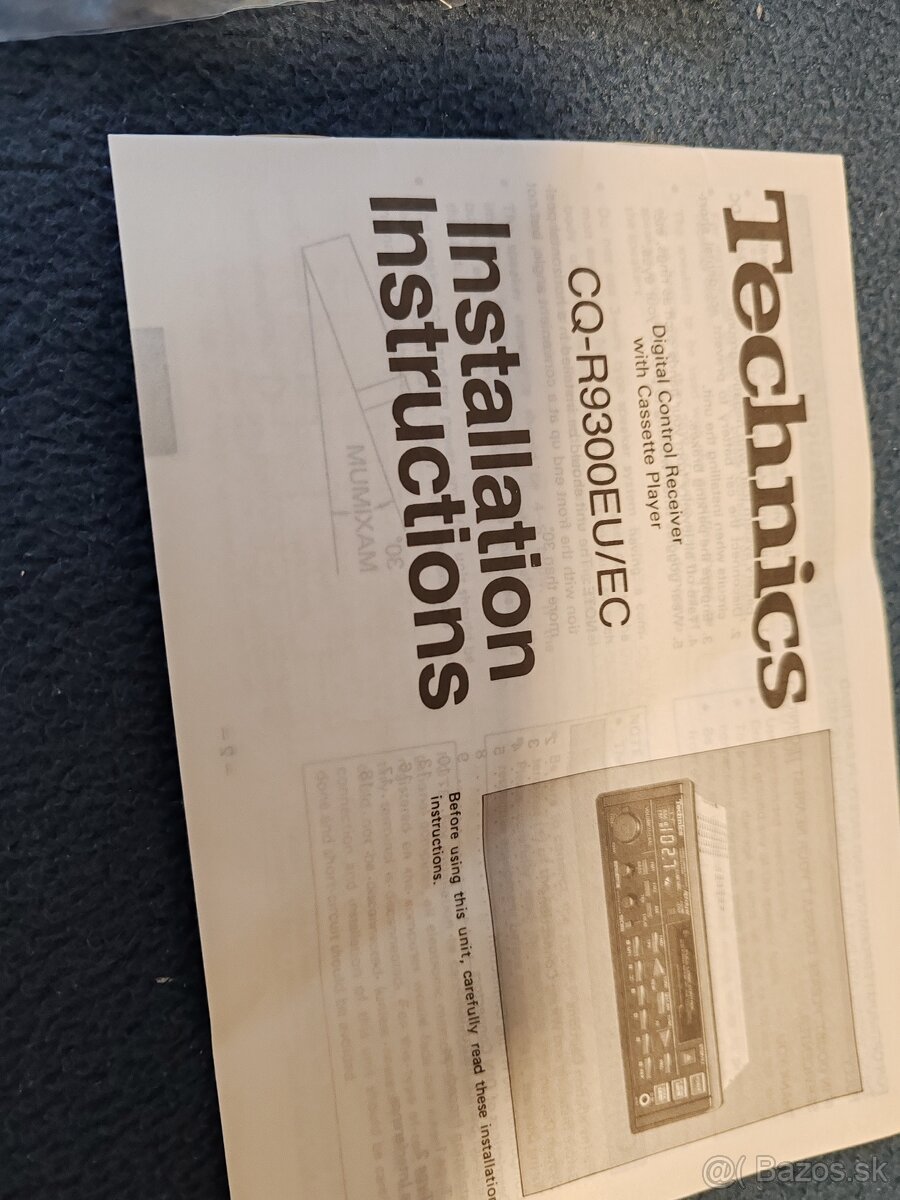 Technics CQ-R9300EU - 8