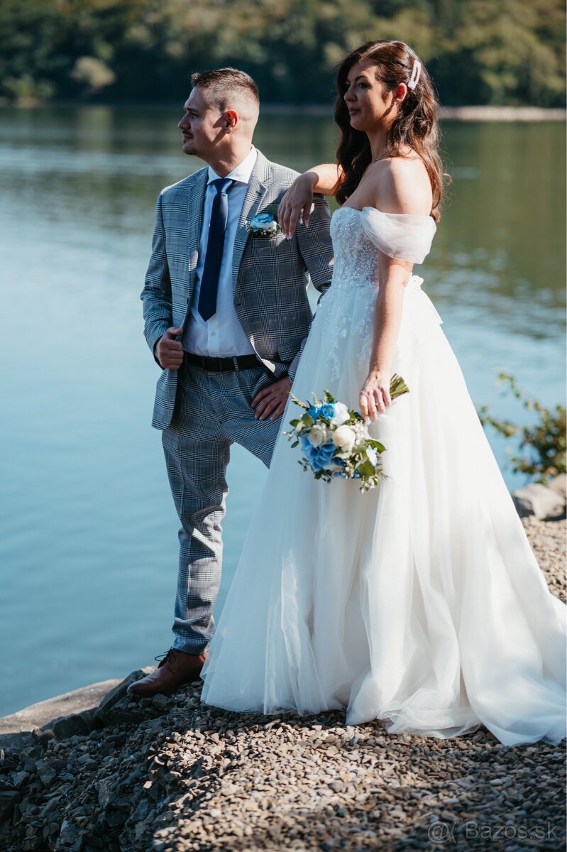 Svadobné saty na predaj - 8