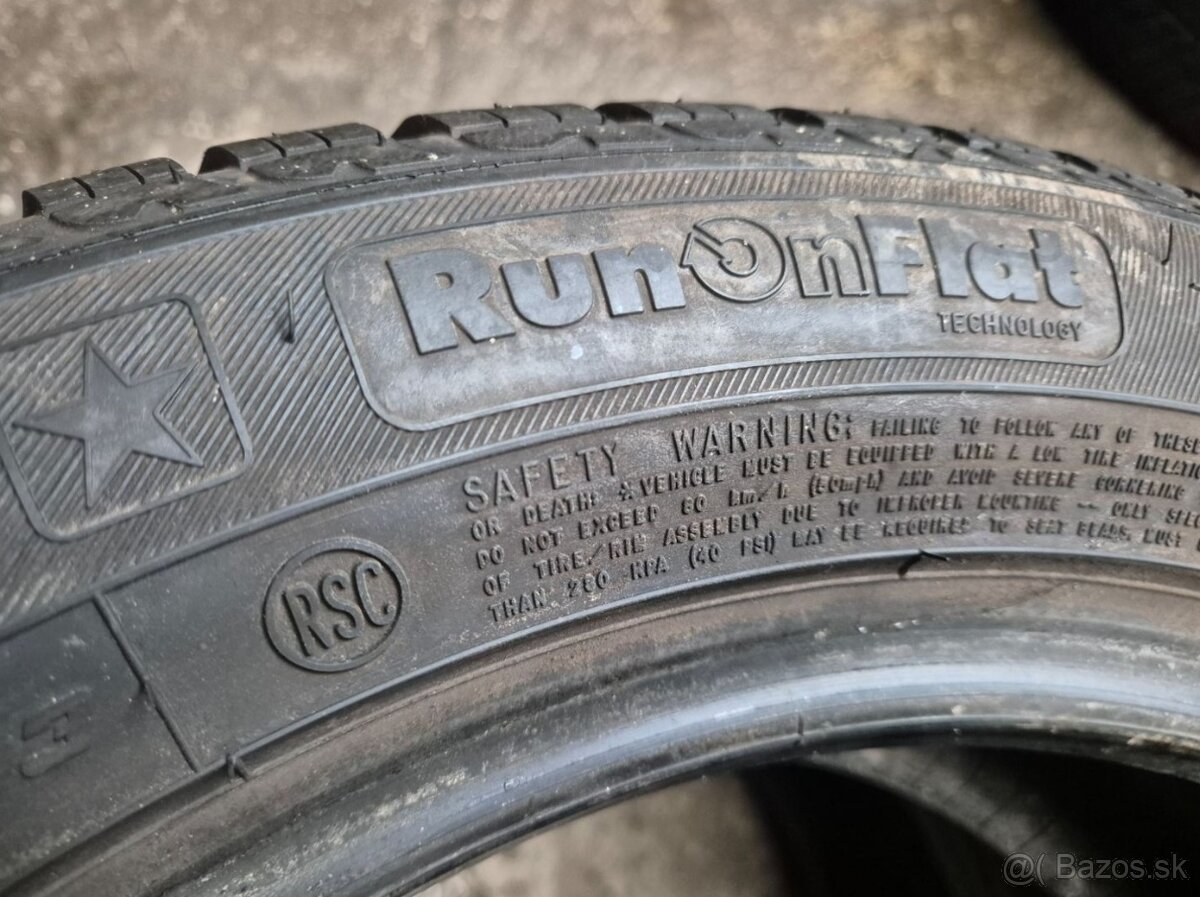 245/50 r17 zimné 2 ks GOODYEAR RUNFLAT DOT2024 - 8