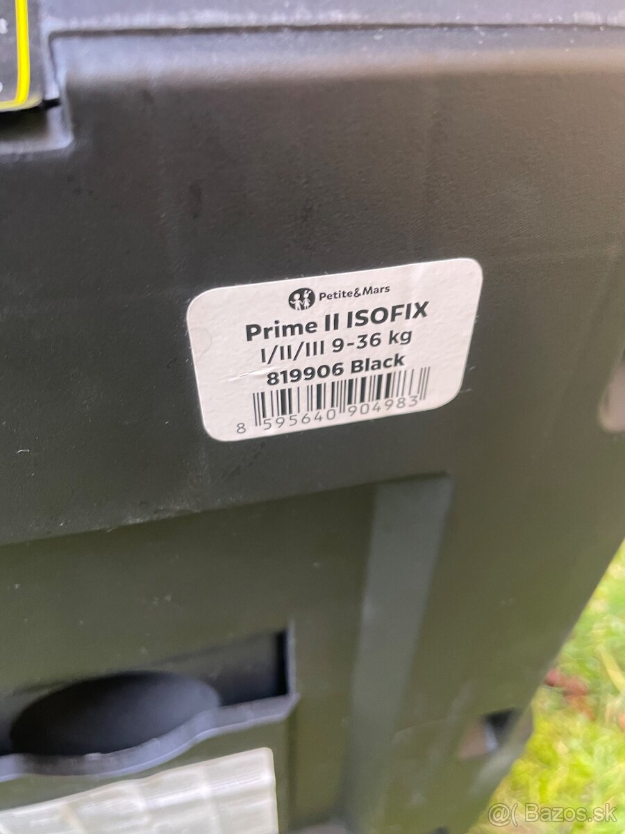 Petite&Mars Prime II Isofix detská autosedačka - 8