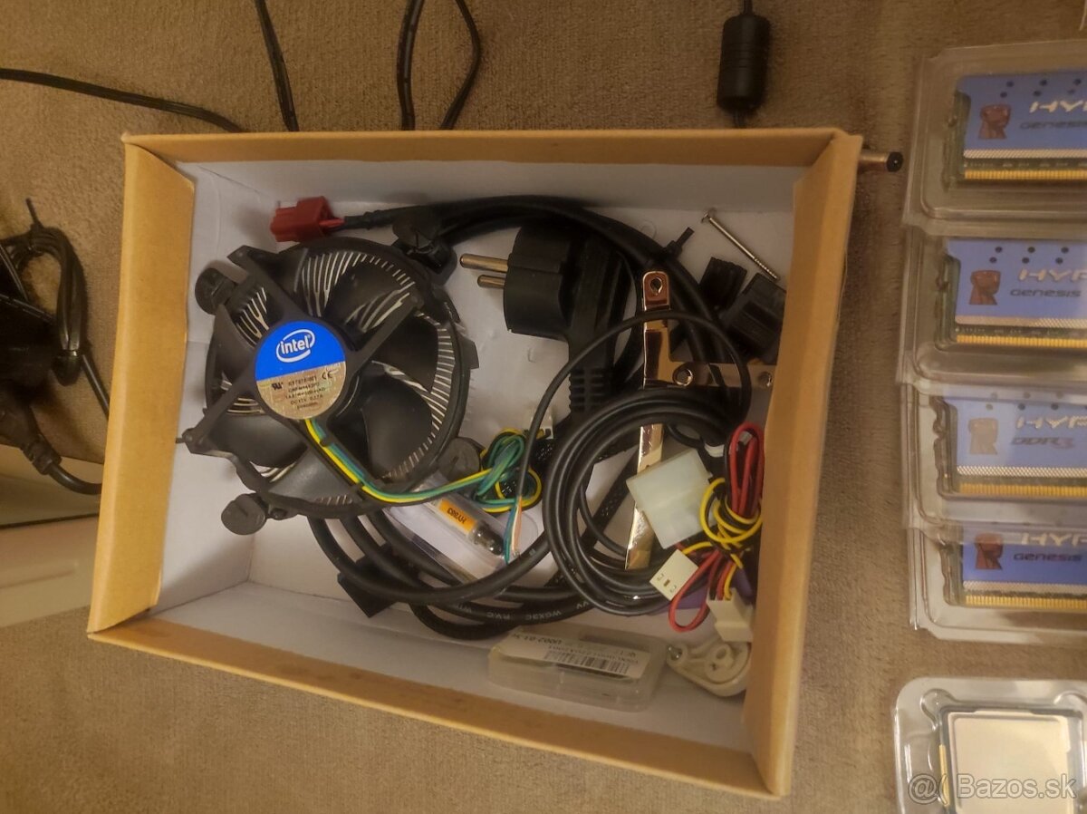 výkonná PC zostava + príslušenstvo (2x CPU, 2x RAM set, GPU, - 8