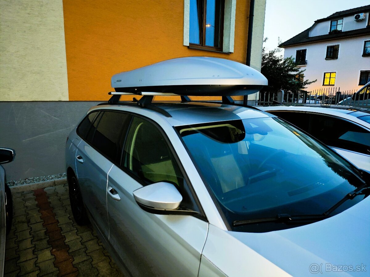 Predám úplne nový originálny ŠKODA strešný box 380l - 8