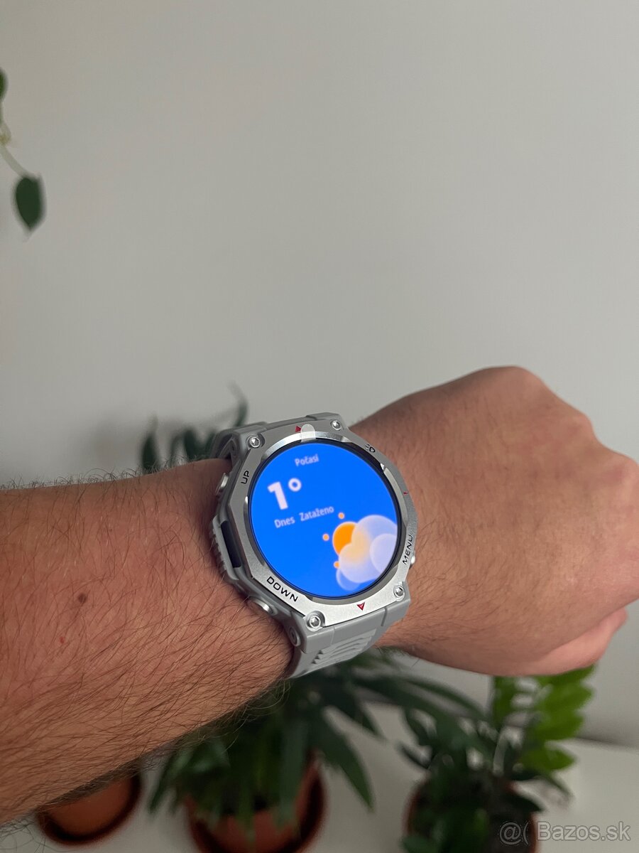 Strieborné smart hodinky s Amoled displejom - 8