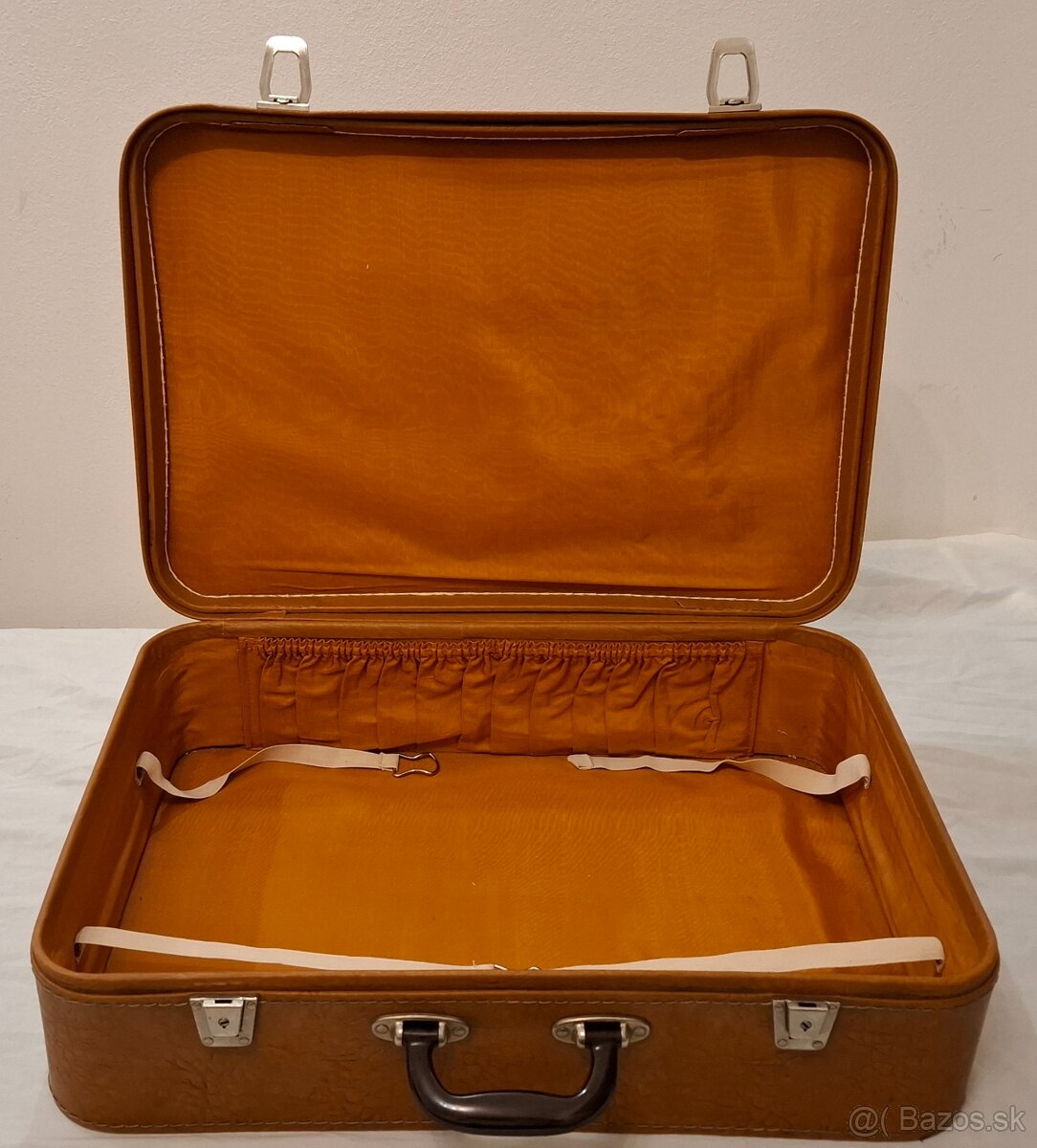 Starožitný kufor, rozmer 60 x 40 x 17 cm, originál - 8