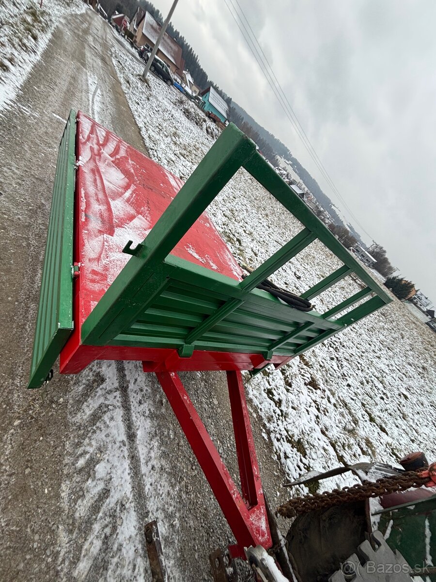 Vlečka za traktor 3t Kyper Nová - 8