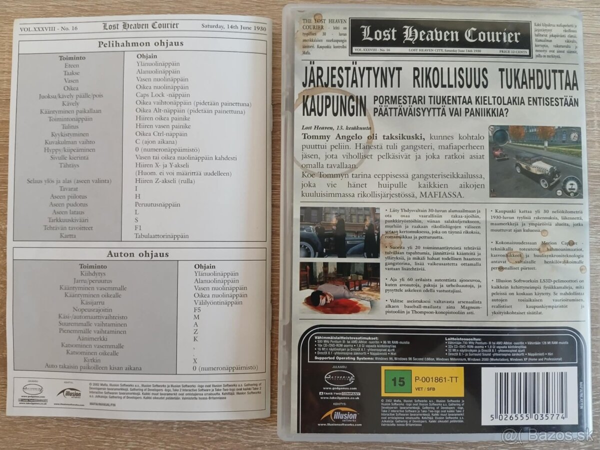 PC hra Mafia - fínska verzia - 8