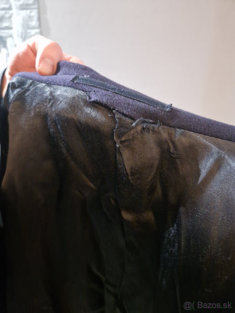 Pánský dlouhý kabát Berwin & Berwin - 100% Cashmere (L) - 8