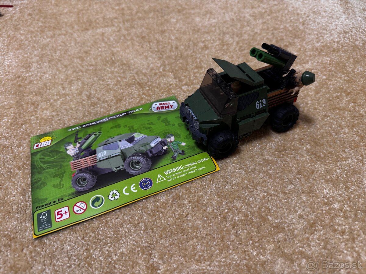 Cobi tanky - sada 7ks - 8