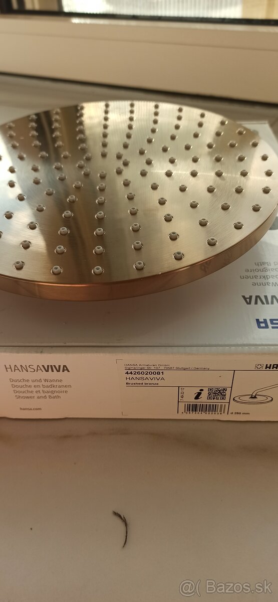 Predám umývadlovú a vaňové bronzové batérie Hansa a Grohe - 8