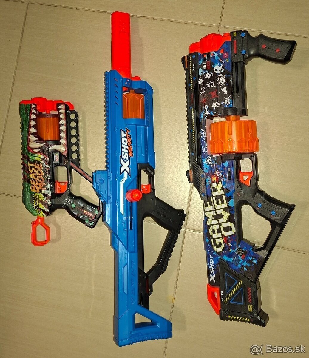 NERF pištoľ, puška - 8