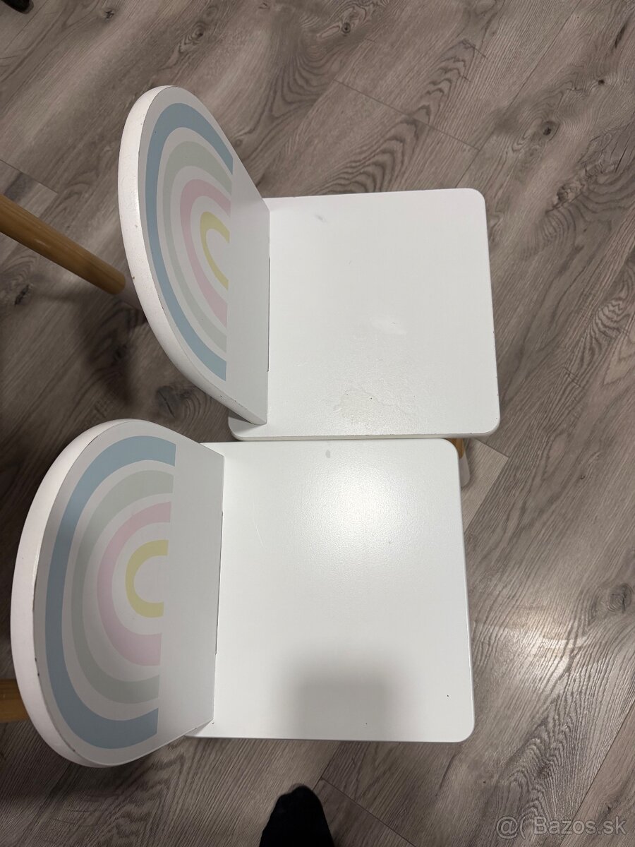 Stol + 2ks stolicky - 8