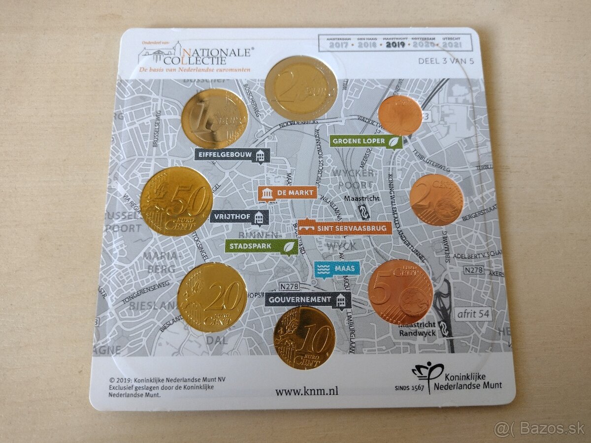 Sada mincí Holandsko 2018, 2019, 2020, 2022 - 8