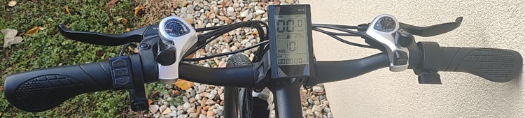 Celoodprúžený skladací elektrický bicykel 26 kolesá 500W 48V - 8