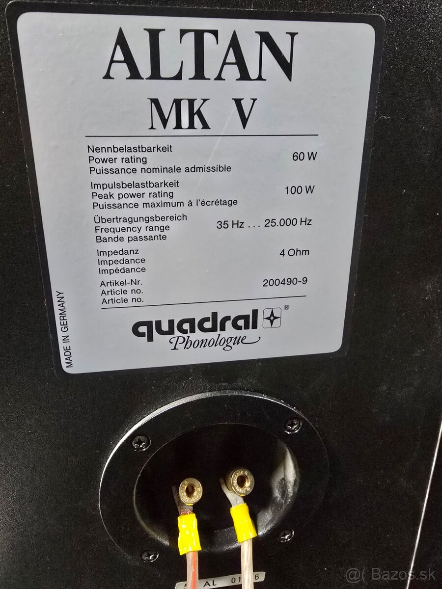 QUADRAL Altan MK V - 8