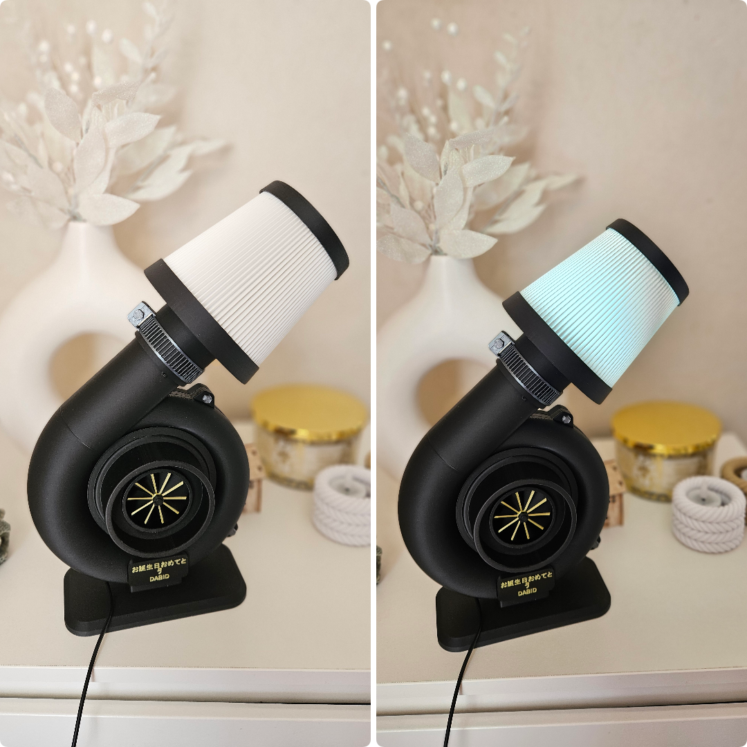 TURBO LAMP - dekoratívna lampa v tvare turba - 8