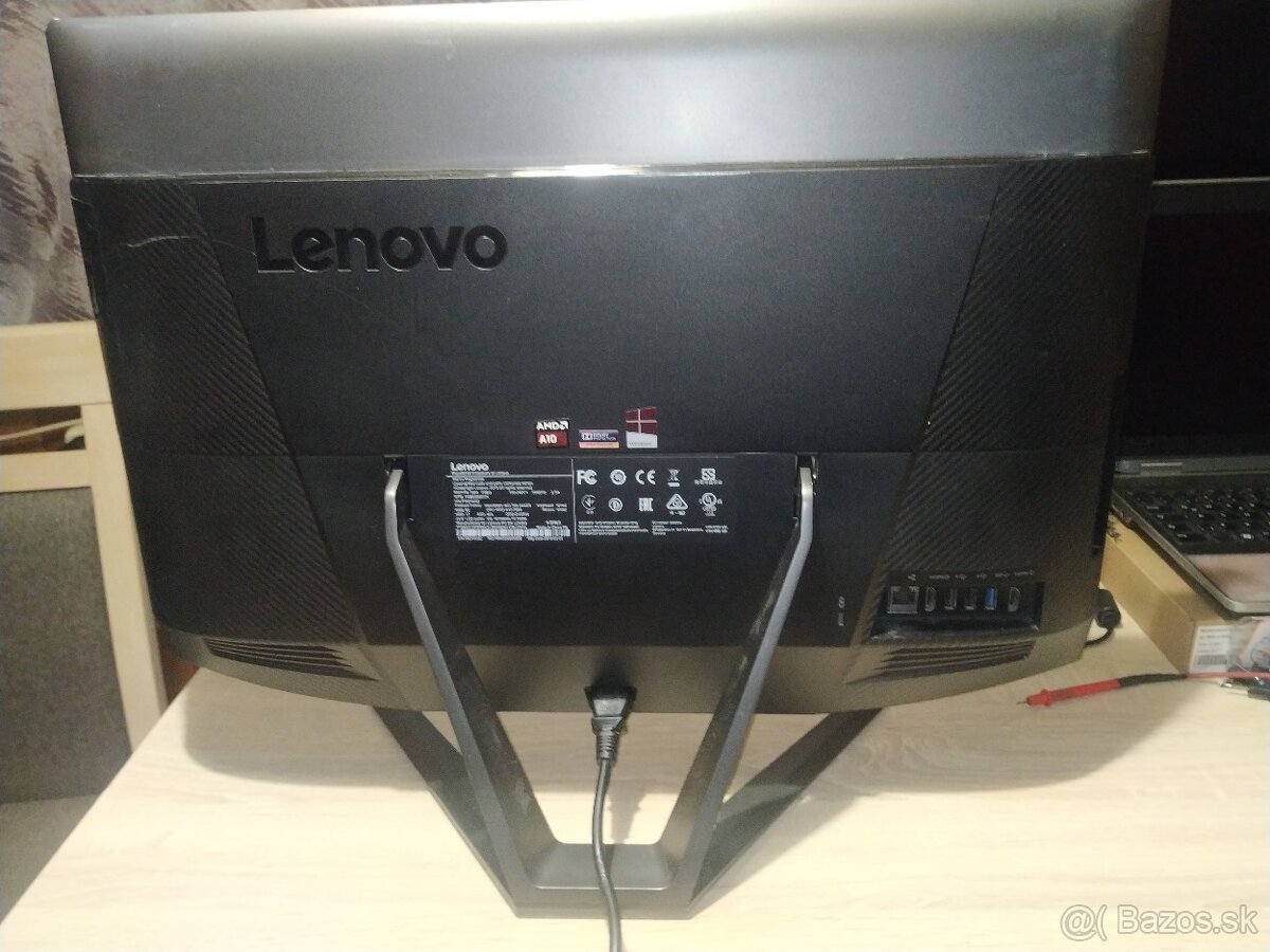 All in one Lenovo 24“ FHD. AMD 4C+8G. SSD 512GB + 1TB. 16GB. - 8