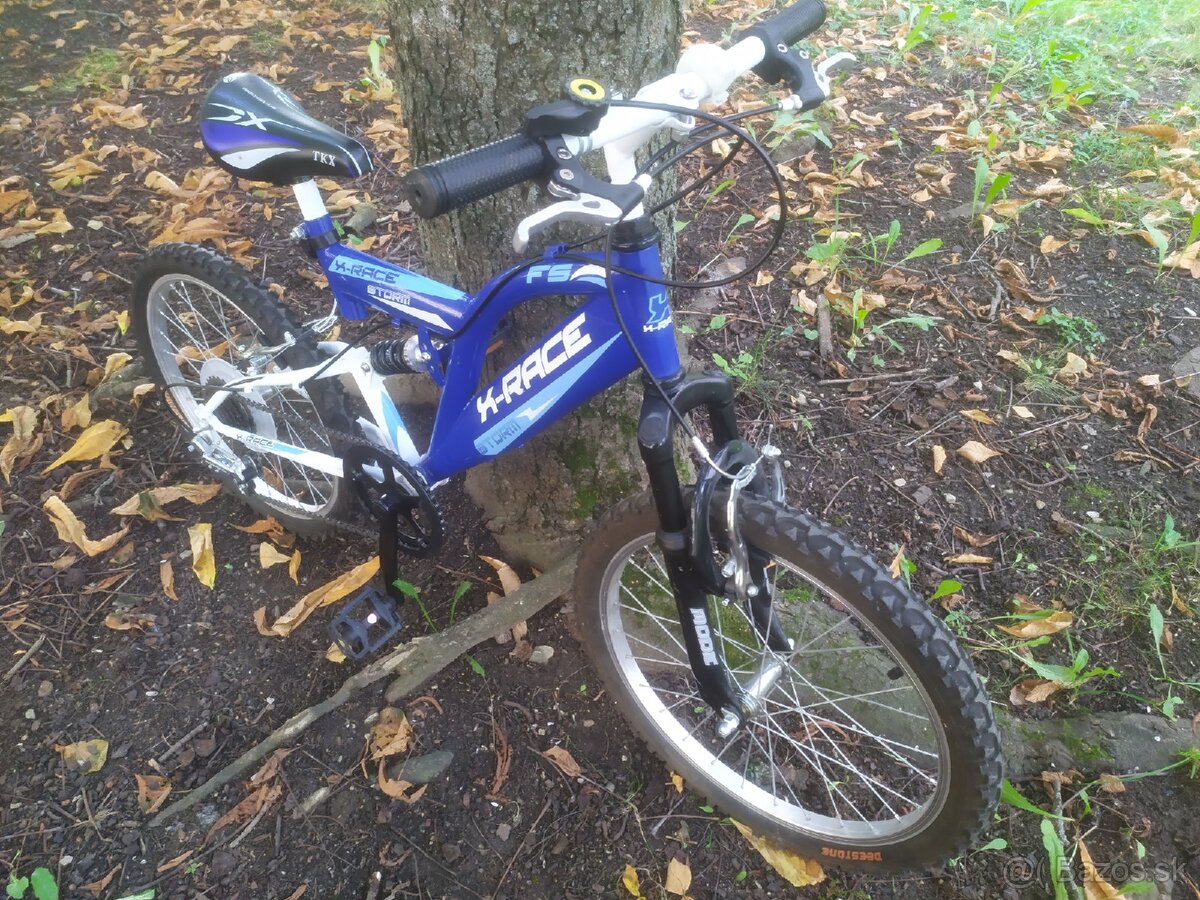 Detský celoodpružený bicykel X-RACE - 8