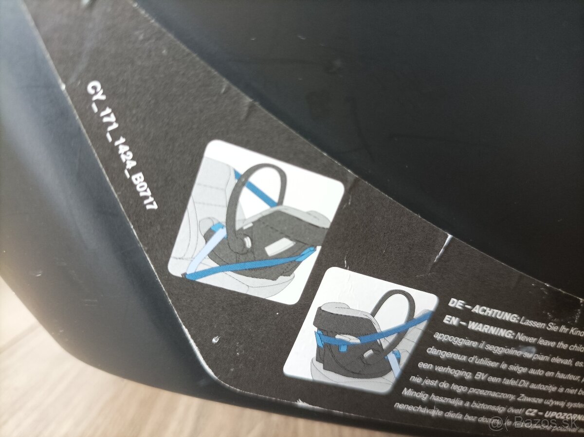 Predám autosedačku vajíčko Cybex Aton 5 - 8