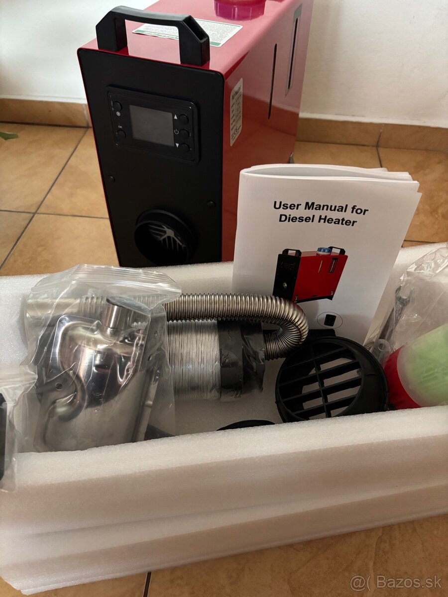 Nezávislé kúrenie VEVOR – nové, kompletná sada (diesel) - 8